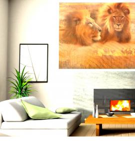 Виниловые обои: сафари - модель 2