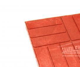 Вишневый кирпич - тип 1