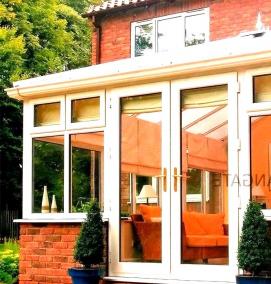 Витражная входная группа - тип 2