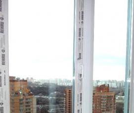 Витражное панорамное остекление - вариант 1