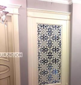 Витражные межкомнатные двери - тип 3