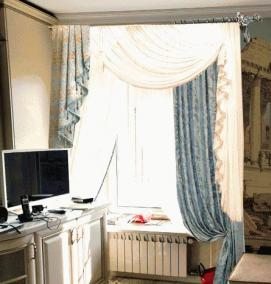 Визуализация штор - модель 4