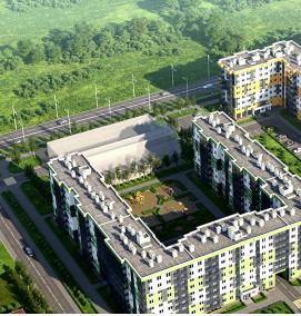 Визуализация жилого комплекса - тип 2