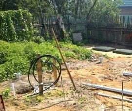 Вкручивание свай - тип 4