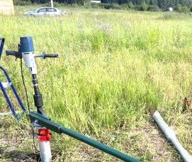 Вкручивание свай - тип 3