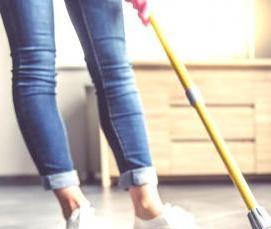 Влажная уборка квартиры - вариант 3