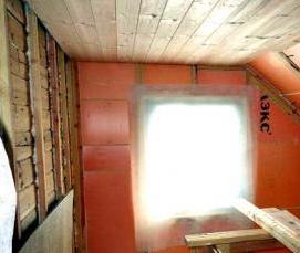 Внешнее утепление дома - тип 3