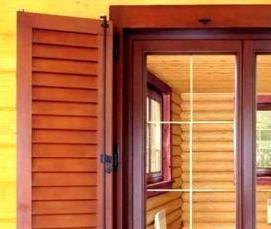 Внутренние пластиковые рольставни - тип 4