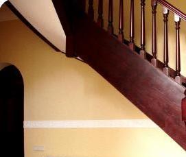 Внутренняя деревянная лестница - тип 4