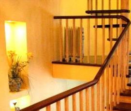 Внутренняя деревянная лестница - тип 3