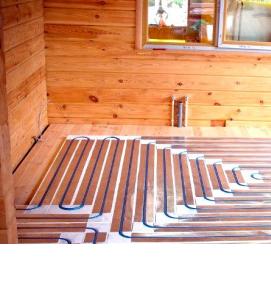 Водно-электрические теплые полы - вариант 1