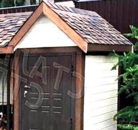 Вольер с хозблоком - модель 4