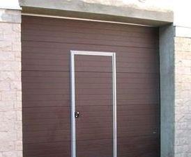 рольставни с калиткой - вариант 1