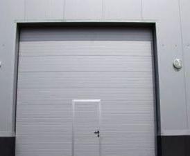 рольставни с калиткой - вариант 4