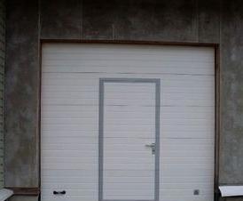 рольставни с калиткой - вариант 2