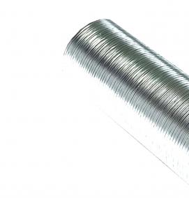 Воздуховод гибкий алюминиевый гофрированный - модель 2