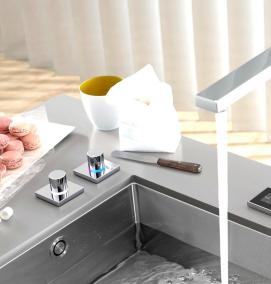 Врезка крана в мойку - вариант 3