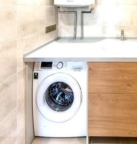 Встраиваемая мебель в ванную на заказ - вариант 3