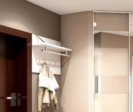 Встроенные двери купе в прихожую - тип 3