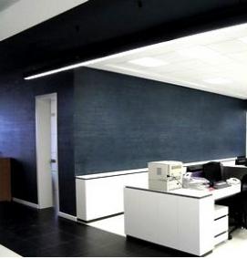 Встроенные светильники потолочные для офиса - тип 3