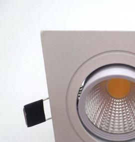 Встроенный потолочный светильник светодиодный квадратный - вариант 2