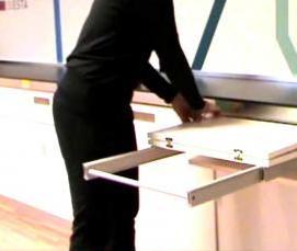 Выдвижная столешница - тип 2