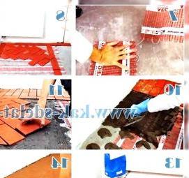 Выкладка керамической плитки - модель 3