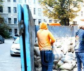 Вынос и вывоз строительного мусора из квартиры - вариант 1