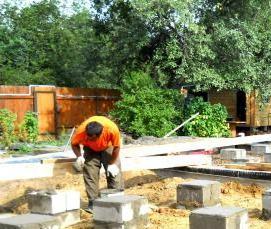 Высокие сваи - тип 1