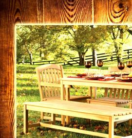 Вывеска садовая - модель 1