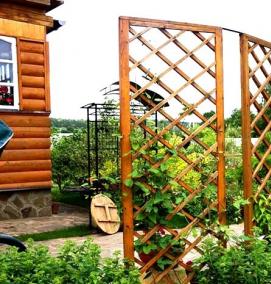 Вывеска садовая - модель 3