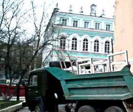 Вывоз бытового мусора из частного сектора - модель 1