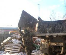 Вывоз дачного мусора - тип 2