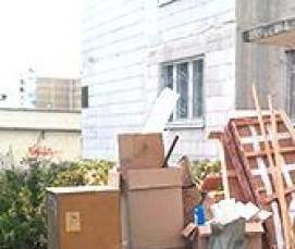 Вывоз мусора и мебели из квартиры - модель 2