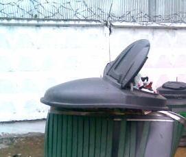 Вывоз мусора из заглубленных контейнеров - тип 3