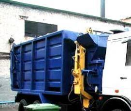 Вывоз мусора контейнеров 0.75 тонн - тип 3
