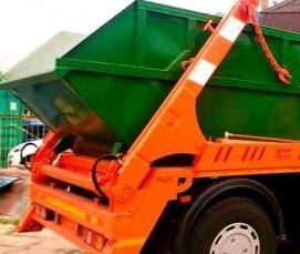 Вывоз мусора с арендой контейнера - модель 4