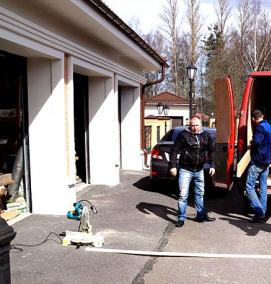 Вывоз мусора с дачи - вариант 2