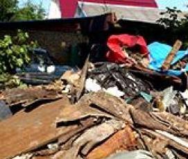 Вывоз строительного мусора с дачного участка - тип 1