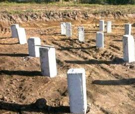 Забивные сваи - модель 4