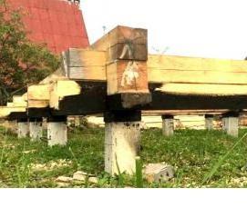 Забивные сваи - модель 3