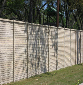 Из бетонных секций - вариант 1