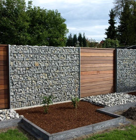 Забор из камня Премиум