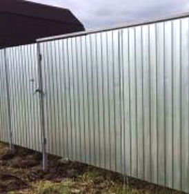 Забор из металлопрофиля Эконом