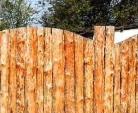 Из оцилиндрованного бревна - вариант 1