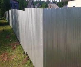 Из оцинкованного профнастила - тип 1