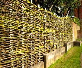 Из плетеных прутьев - тип 3