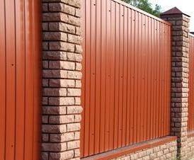 Из профнастила на 10 соток - тип 2