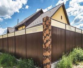 Из профнастила в рассрочку - вариант 4