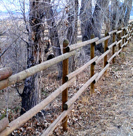 Из жердей - вид 1